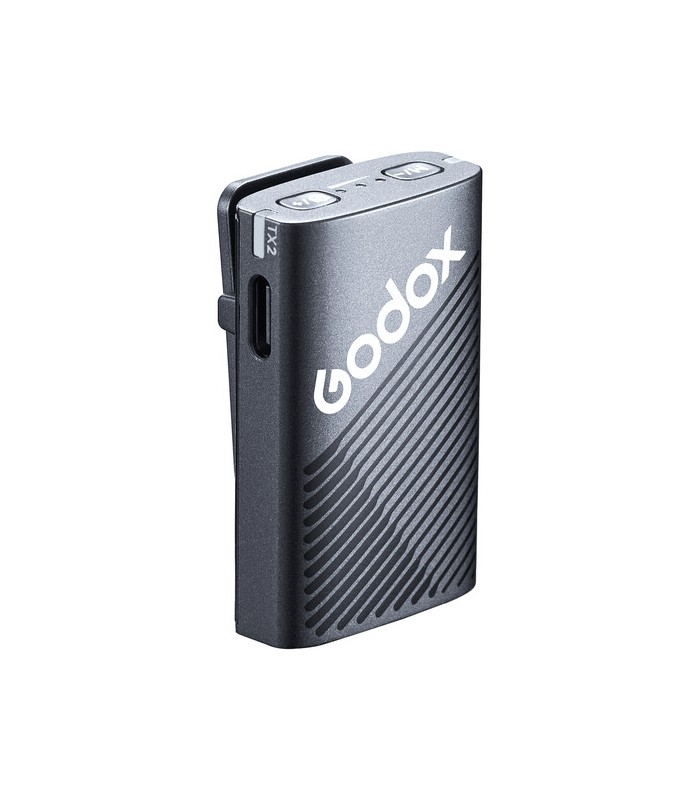میکروفون بی‌سیم گودکس مدل Godox Cube-C Kit 2 USB-C Connector | رنگ مشکی