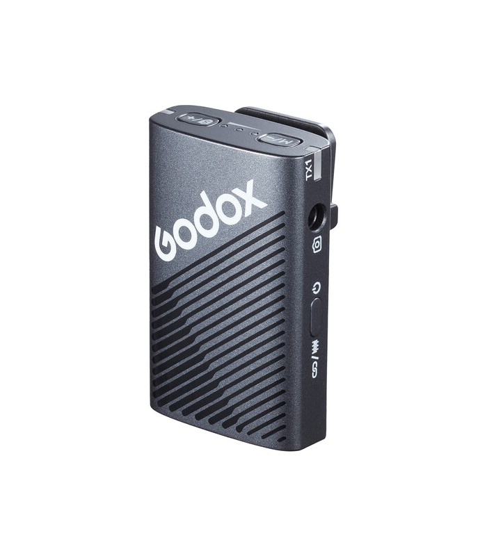میکروفون بی‌سیم گودکس مدل Godox Cube-C Kit 2 USB-C Connector | رنگ مشکی