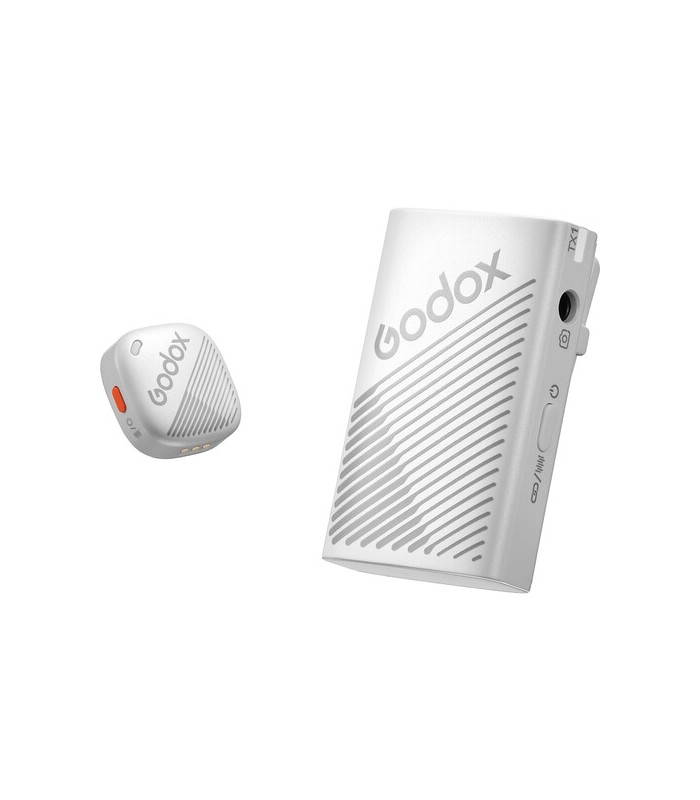 میکروفون بی‌سیم گودکس مدل Godox Cube-C Kit 2 USB-C Connector | رنگ سفید