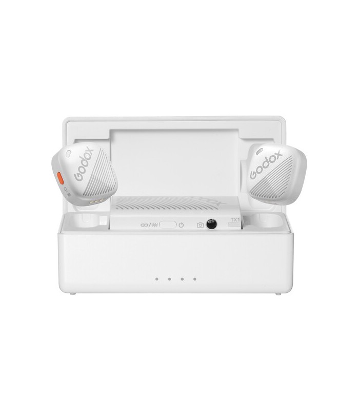 میکروفون بی‌سیم گودکس مدل Godox Cube-C Kit 2 USB-C Connector | رنگ سفید