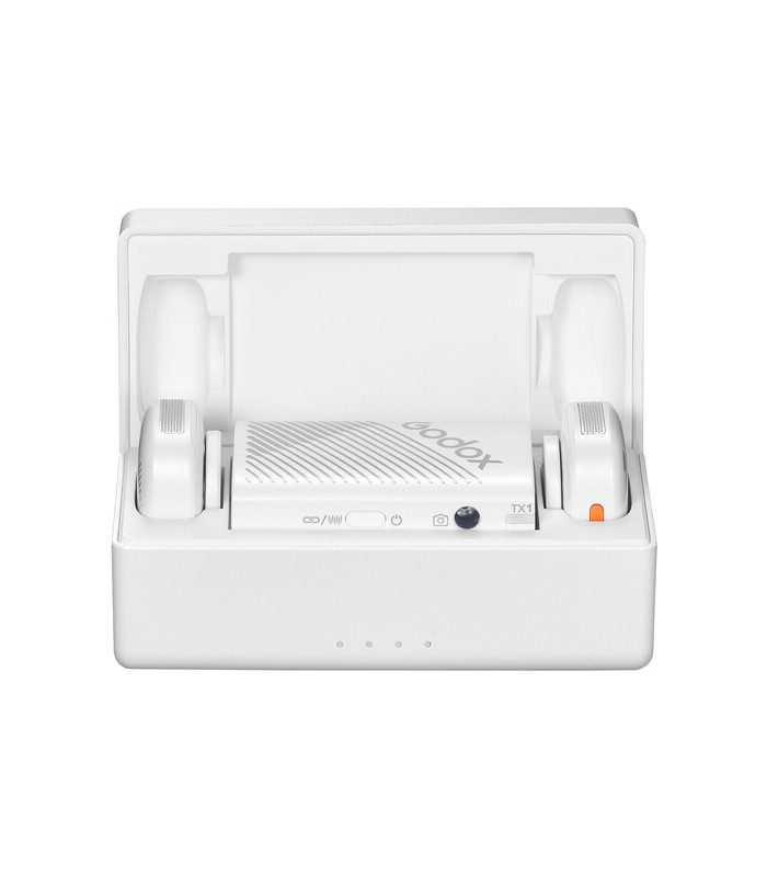 میکروفون بی‌سیم گودکس مدل Godox Cube-C Kit 2 USB-C Connector | رنگ سفید