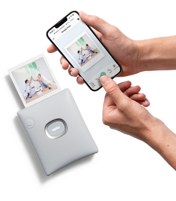 پرینتر چاپ سریع عکس فوجی فیلم مدل FUJIFILM instax SQUARE Link | رنگ سفید