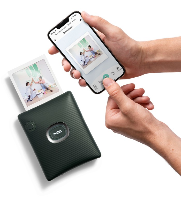 پرینتر چاپ سریع عکس فوجی فیلم مدل FUJIFILM instax SQUARE Link | رنگ سبز