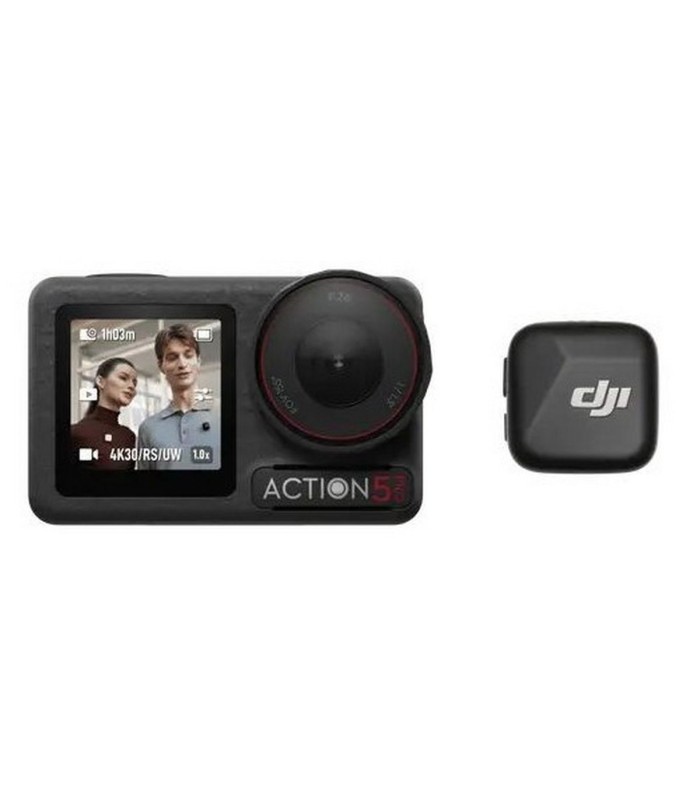 دوربین ورزشی اسمو اکشن ۵ پرو | DJI Osmo Action 5 Pro Vlog (DJI Mic Mini) پک ولاگ