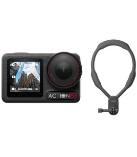 دوربین ورزشی اسمو اکشن ۵ پرو | DJI Osmo Action 5 Pro Neck Mount Filming پک پایه گردنی