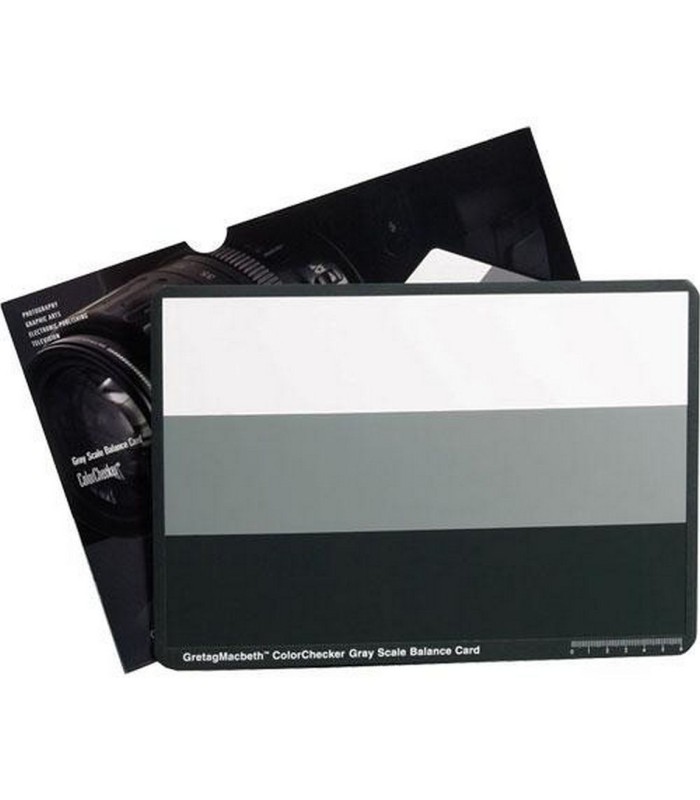 کارت خاکستری و تطبیق‌دهنده رنگی X-rite COlorCheker GREYSCALE