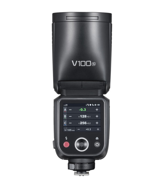 فلاش رو دوربین گودوکس مناسب برای کانن مدل Godox V100 Canon