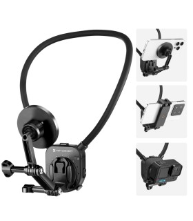 هولدر گردنی موبایل و گوپرو کی اند اف مدل K&F Magnetic Neck Holder Phone and GoPro