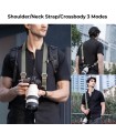 بند گردنی دوربین کی اند اف مدل K&F Camera 32mm Neck Strap - رنگ سبز