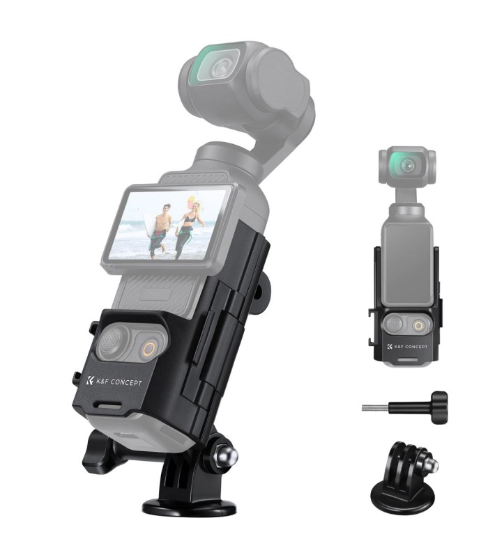 مانت آداپتور سه پایه کی اند اف سازگار با اسمو پاکت ۳ مدل K&F Expansion Adapter Mount Osmo Pocket 3