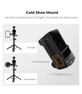 مانت آداپتور سه پایه کی اند اف سازگار با اسمو پاکت ۳ مدل K&F Expansion Adapter Mount Osmo Pocket 3