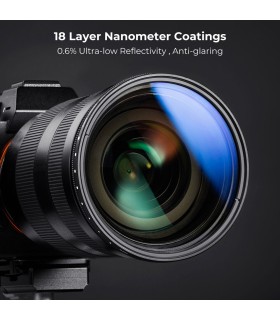 فیلتر ND کی اند اف مدل K&F Concept C-Series Variable ND - دهانه ۷۷ میلی‌متری