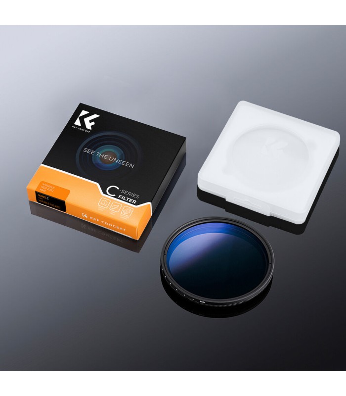 فیلتر ND کی اند اف مدل K&F Concept C-Series Variable ND - دهانه ۸۲ میلی‌متری