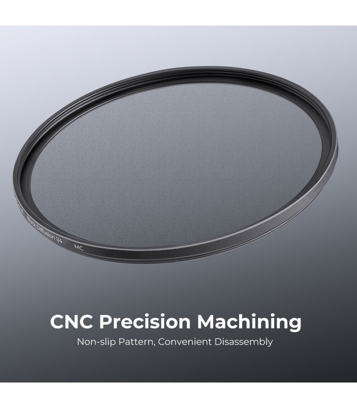 فیلتر دیفیوز کی اند اف مدل K&F Concept C-Series Black Diffusion 1/4 دهانه فیلتر ۴۹ میلی‌متر