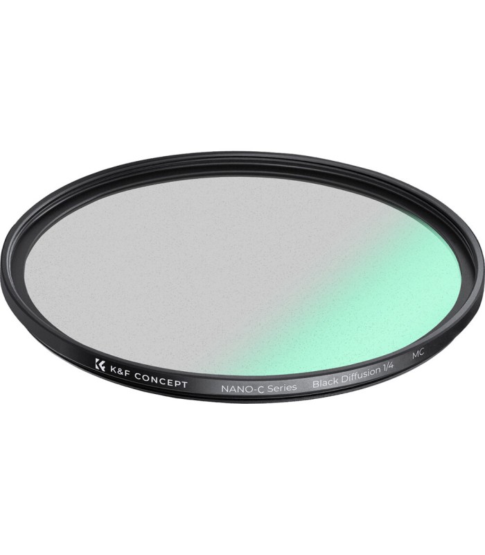 فیلتر دیفیوز کی اند اف مدل K&F Concept C-Series Black Diffusion 1/4 دهانه فیلتر ۷۷ میلی‌متر