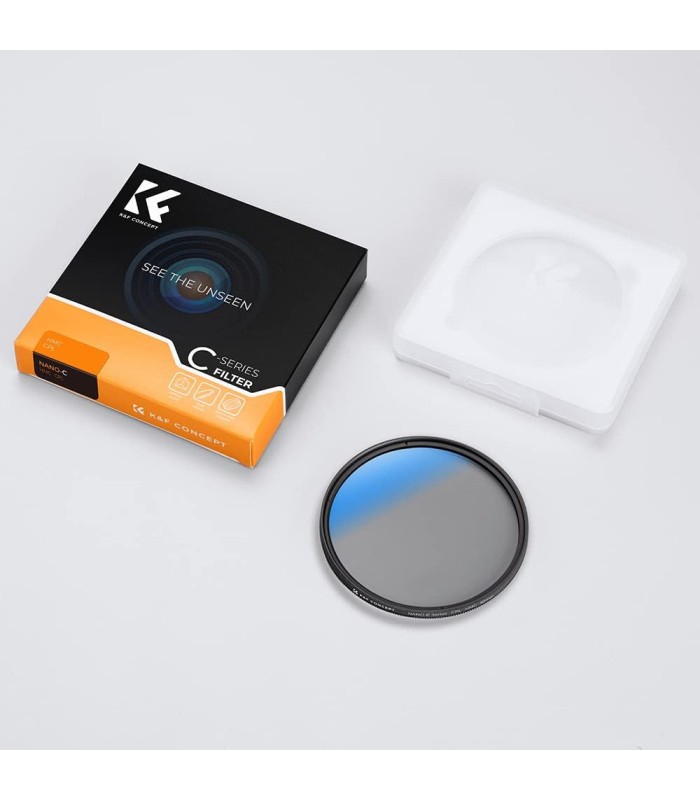 فیلتر پولاریزه کی اند اف مدل K&F Concept CPL Circular Polarising - دهانه ۷۲ میلی‌متر