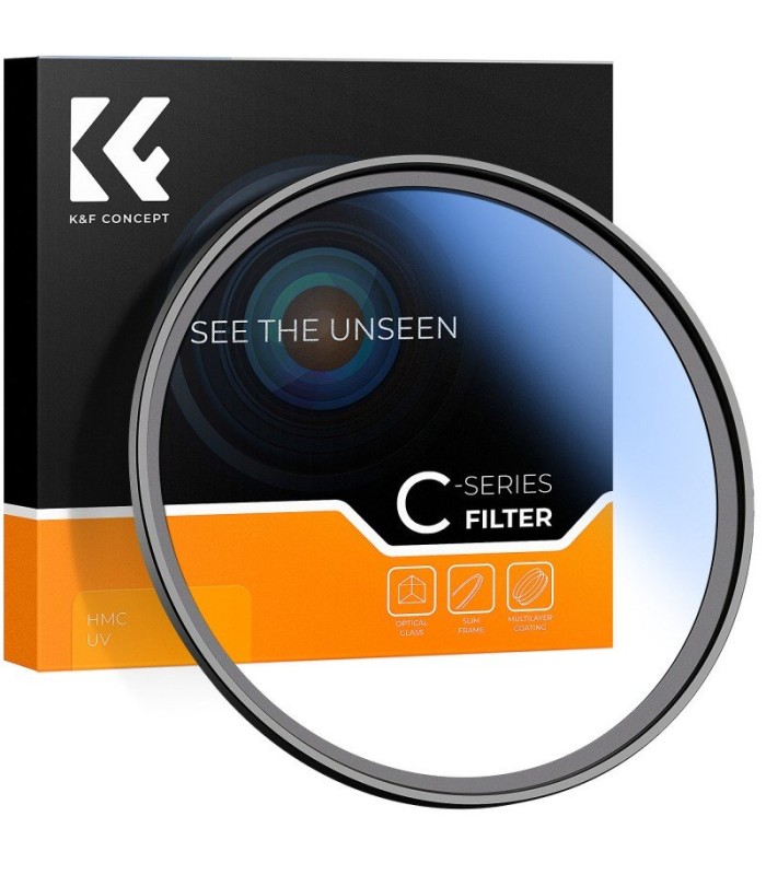 فیلتر UV کی اند اف مدل K&F Classic HMC UV Filter - دهانه ۸۲ میلی‌متری