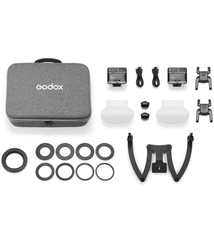 کیت فلاش ماکرو گودکس  مدل Godox MF12-DK3 Dental Macro Flash Kit