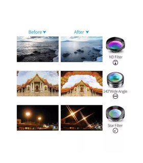 کیت لنز موبایل اپیکسل مدل Apexel APL-DG6