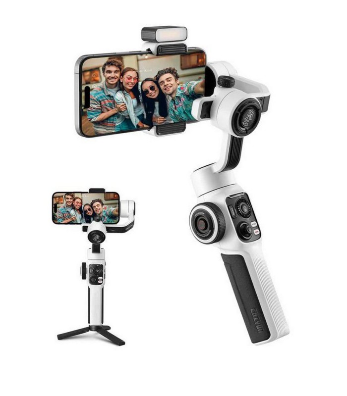گیمبال ژیون اسموت مدل Zhiyun Smooth 5S - رنگ سفید