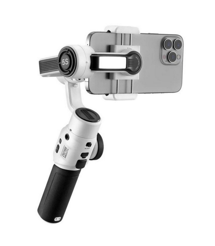 گیمبال ژیون اسموت مدل Zhiyun Smooth 5S Combo - پک کمبو - رنگ سفید
