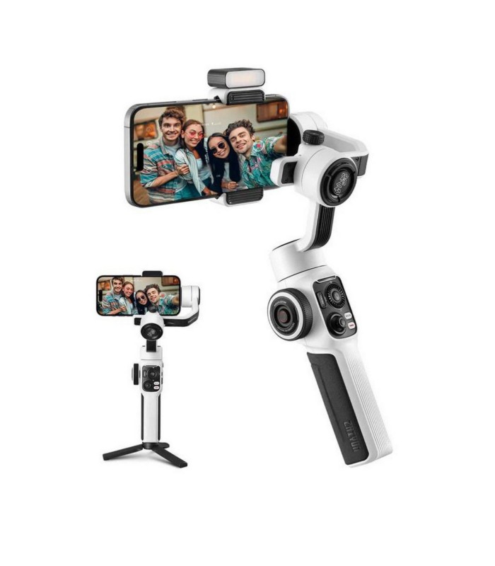 گیمبال ژیون اسموت مدل Zhiyun Smooth 5S Combo - پک کمبو - رنگ سفید