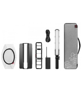 نور باتومی ژیون مدل Zhiyun FIVERAY V60 Bi-Color - پک کمبو