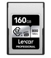 کارت حافظه ۱۶۰ گیگابایت لکسار مدل Lexar 160GB Professional CFexpress Type A SILVER Series