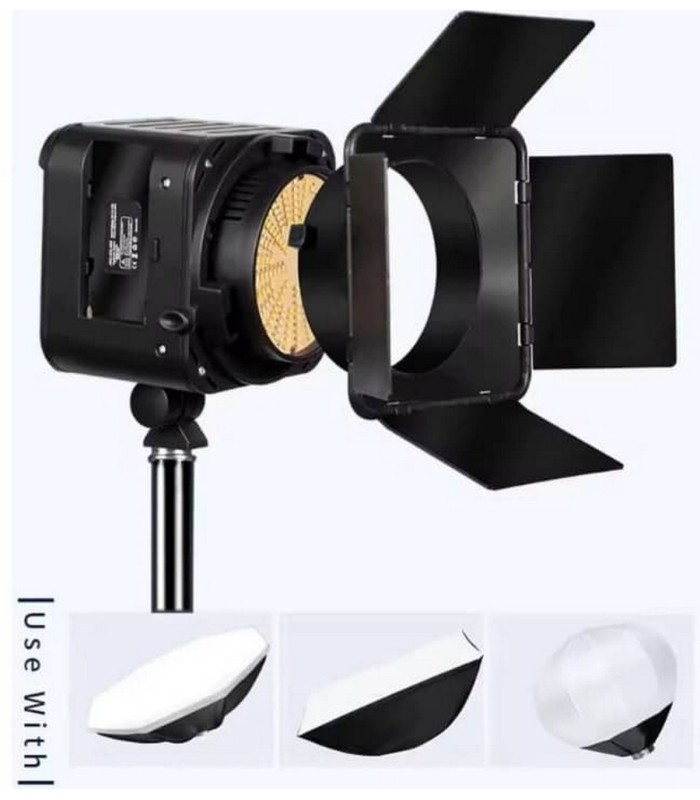 پروژکتور نور ثابت آر جی بی jsl 888 RGB به همراه باتری NP-F770 و شارژر