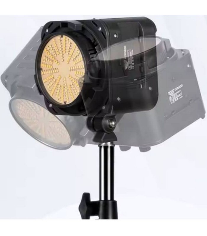 پروژکتور نور ثابت آر جی بی jsl 888 RGB به همراه باتری NP-F770 و شارژر