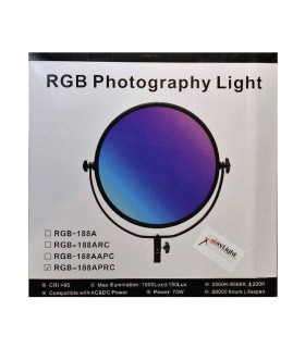 نور ثابت ال ای دی مکس لايت مدل Maxlight Soft light RGB 188APRC