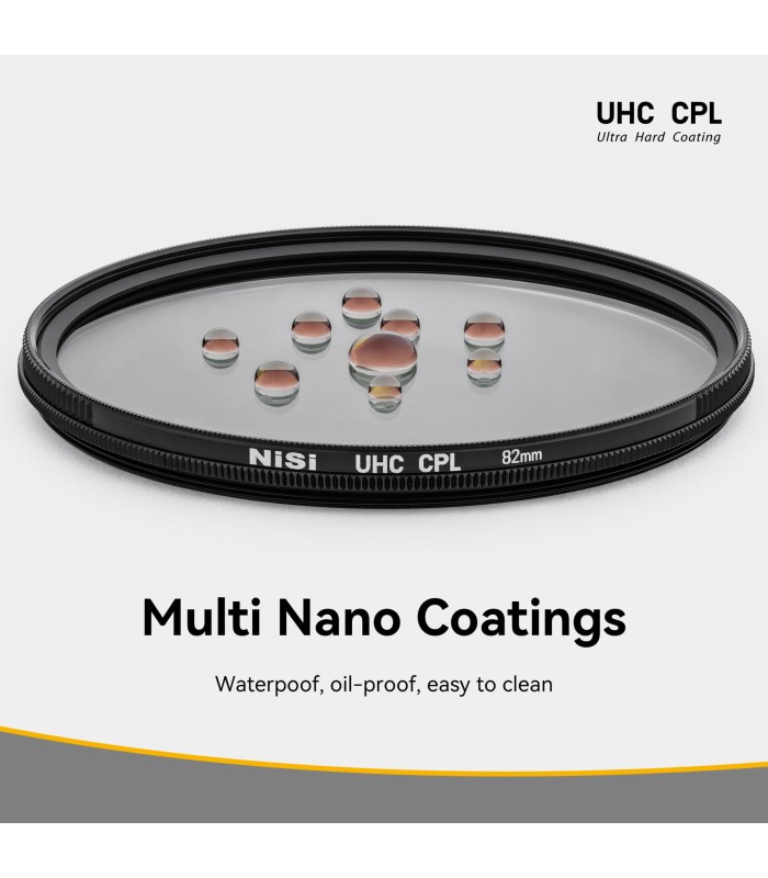 فیلتر پلاریزه نیسی مدل NiSi UHC CPL - دهانه ۴۶ میلی‌متر