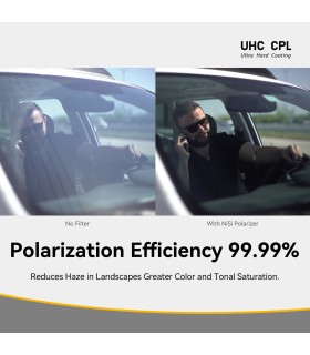 فیلتر پلاریزه نیسی مدل NiSi UHC CPL - دهانه ۴۶ میلی‌متر