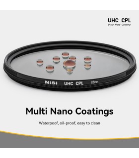 فیلتر پلاریزه نیسی مدل NiSi UHC CPL - دهانه ۵۵ میلی‌متر