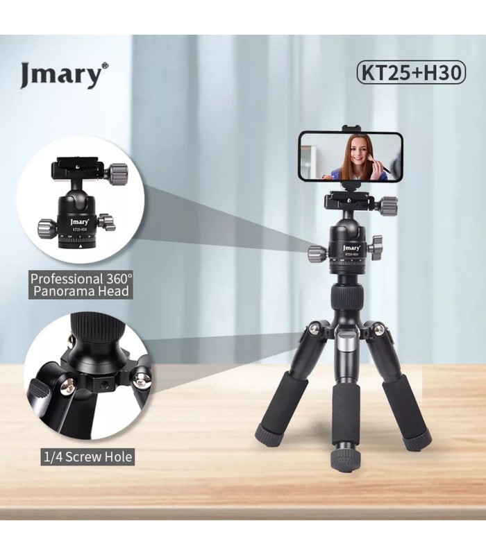 سه پایه دوربین جی ماری مدل Jmary KT25+H30