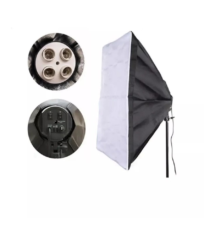 کیت نور ثابت ۴ لامپ دیاموند مدل Diamond LED Kit 4 LAMP