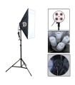 کیت ۲ شاخه نور ثابت ۴ لامپ دياموند مدل Diamond Continuous Lighting Kit 4 Lamps x2