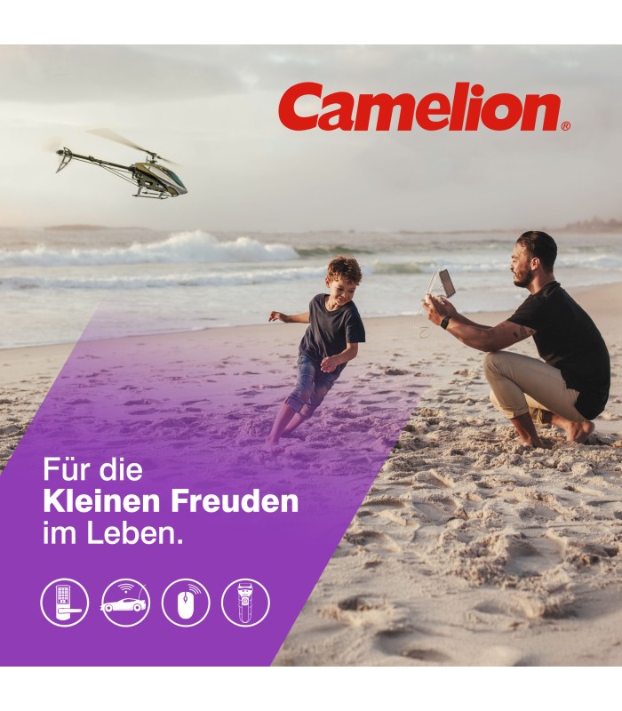 پک دو عددی باتری قلمی کملیون مدل Camelion Ultra Alkaline Batteries LR6