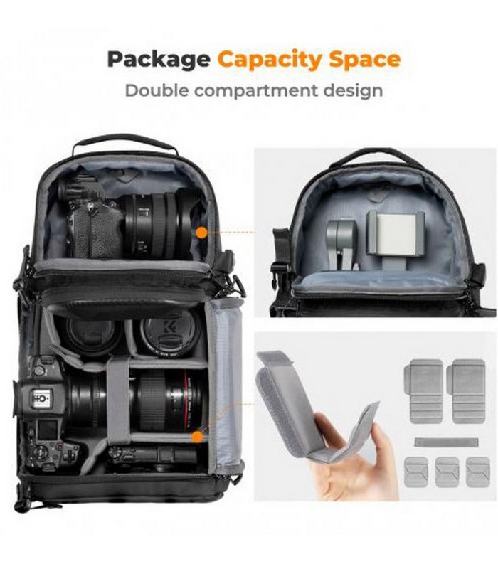 کوله پشتی کی‌ اند اف مدل K&F 13.176Camera Bag Backpack