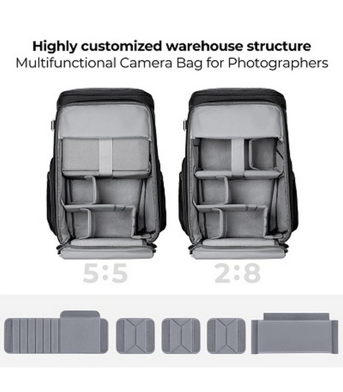کوله پشتی دوربین کی اند اف مدل K&F13.128V3