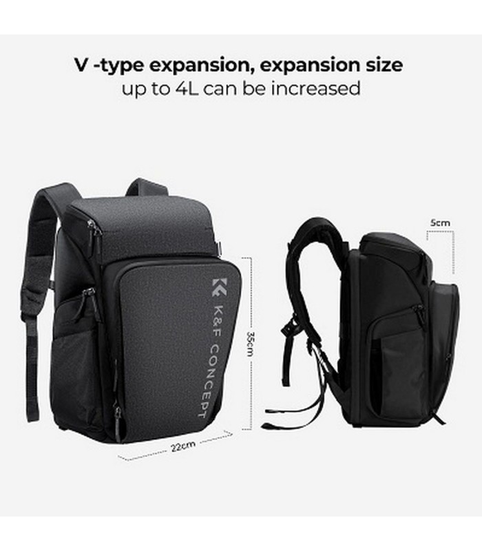 کوله پشتی دوربین کی اند اف مدل K&F13.128V3