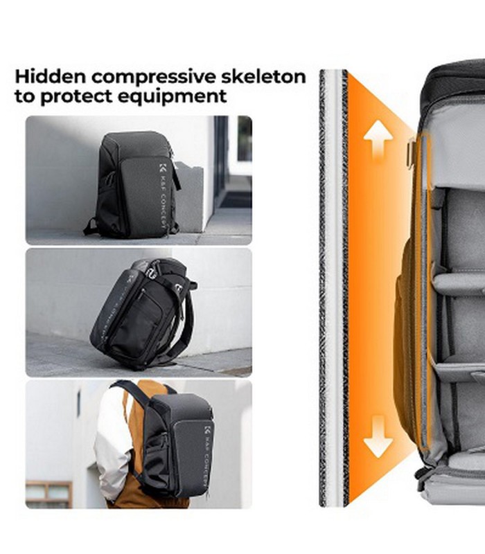 کوله پشتی دوربین کی اند اف مدل K&F13.128V3