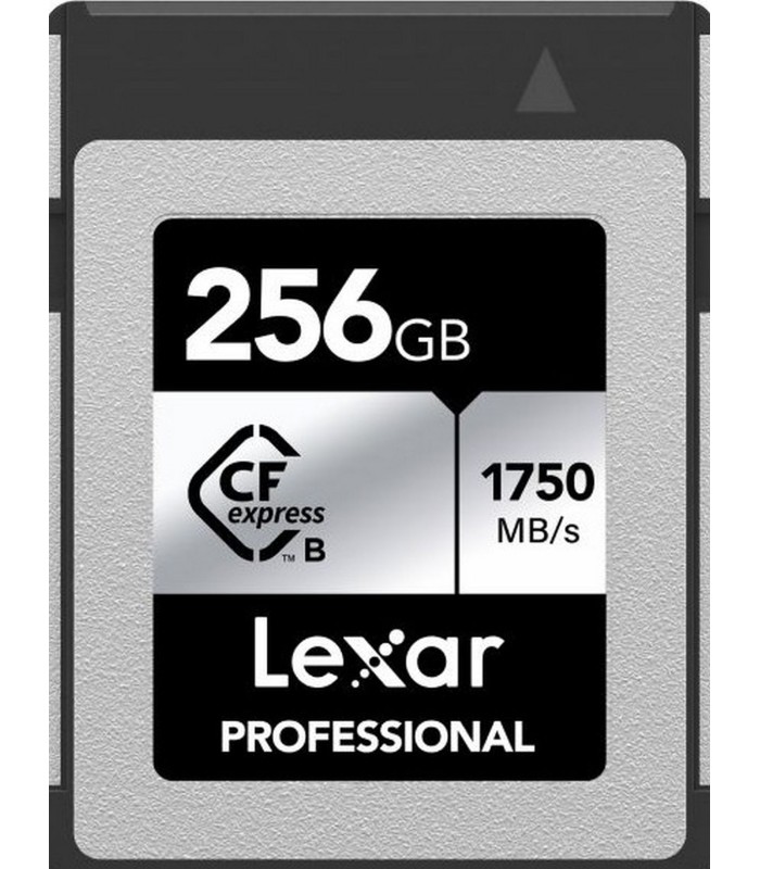 کارت حافظه ۲۵۶ گیگابایت لکسار مدل Lexar Professional CFexpress Type B SILVER Series