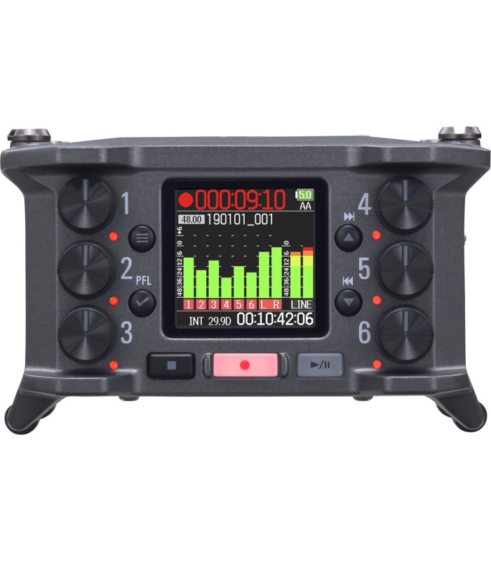 رکوردر زوم مدل Zoom F6 6-Input / 14-Track Multitrack Field