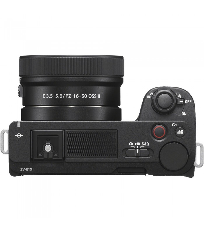 دوربین بدون آینه سونی مدل Sony ZV-E10 II به همراه لنز ۱۶-۵۰ میلی‌متری II رنگ مشکی
