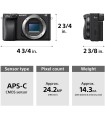 دوربین دیجیتال سونی مدل Alpha a6400 همراه لنز Sony 16-50mm f/3.5-5.6 II