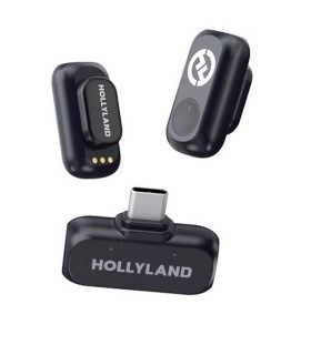 میکروفون یقه‌ای بی‌سیم هالی‌لند مدل Hollyland LARK A1 Mini Duo 2-Person