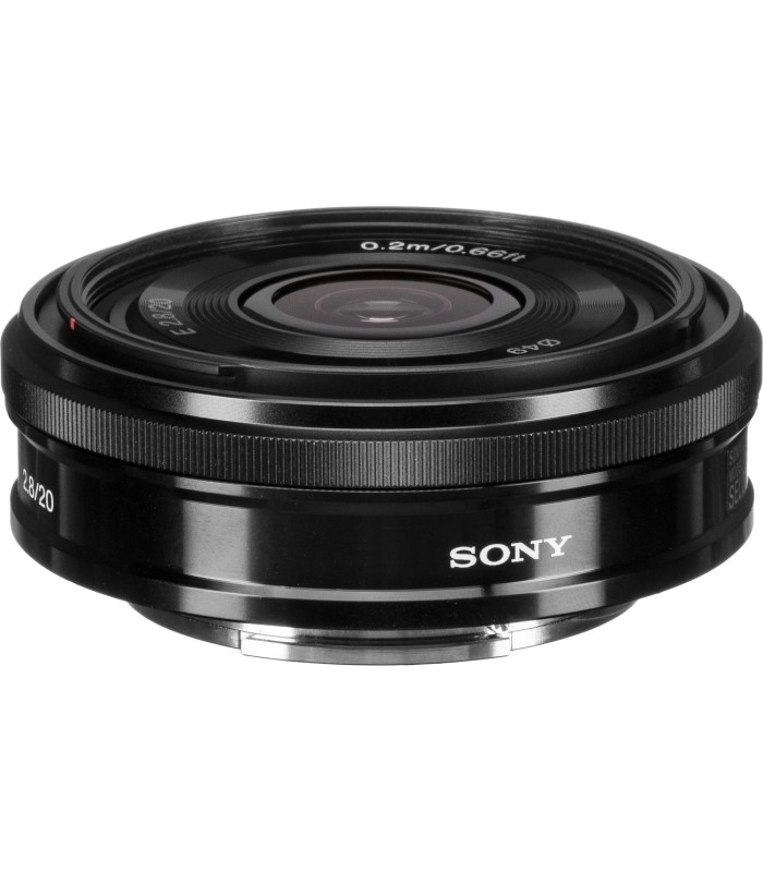لنز سونی مدل Sony E 20mm f/2.8 مانت سونی E
