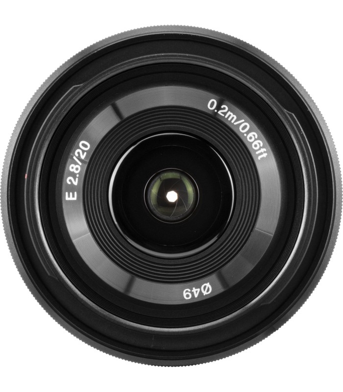 لنز سونی مدل Sony E 20mm f/2.8 مانت سونی E