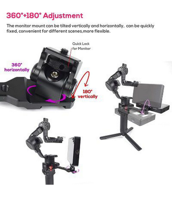 پایه نگه دارنده مانیتور رونین مدل ronin monitor mount